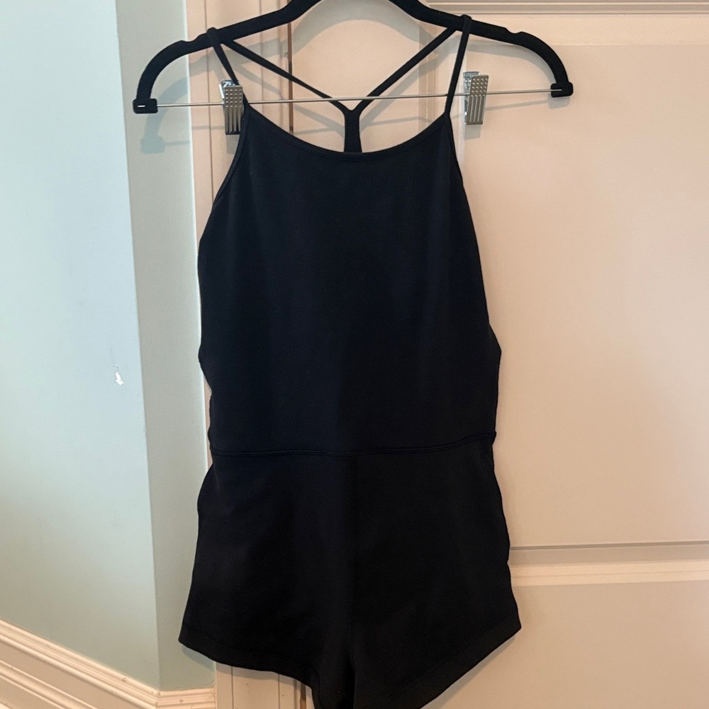 Athleta Girls black romper - size xl/14
